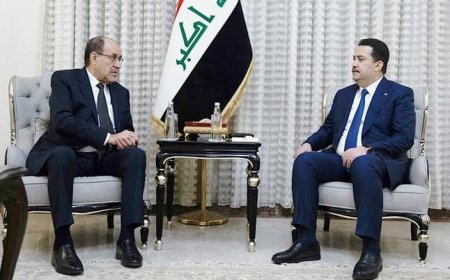 سودانی و مالكی دۆخی ئێستای عێراق تاوتوێ ده‌كه‌ن
