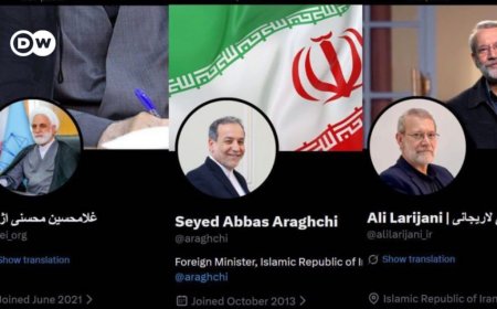 ئێکس هێمای شین لەسەر لاپەڕەی بەرپرسانی ئێران لاده‌بات