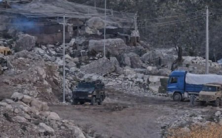 تورکیا ڕێگایەکی نوێی سەربازیی لە دێرەلوک دروستدەکات