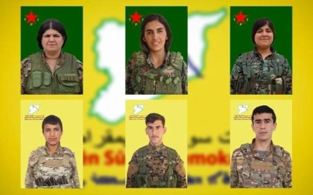 هەسەدە شەهیدبوونی شەش شەڕڤانی ڕاگەیاند