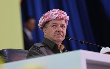 مه‌سعود بارزانی: ئه‌وه‌ی به‌رانبه‌ر هه‌رێمی كوردستان ده‌كرێت شه‌ڕفرۆشتنه‌ و قبوڵی ناكه‌ین