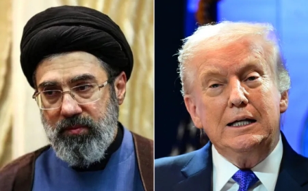 تره‌مپ: بێ ڕه‌زامه‌ندی ئێمه‌ موجته‌با خامنه‌یی به‌رده‌وام نابێت