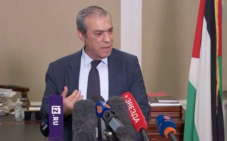 باڵیۆزی فەڵەستین لە ڕوسیا: پێویستە چین و ڕوسیا ئەم جەنگە ڕابگرن