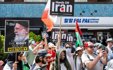 ڕێپێوانی لایەنگرانی حكومه‌تی ئێران لە لەندەن قەدەغەکرا