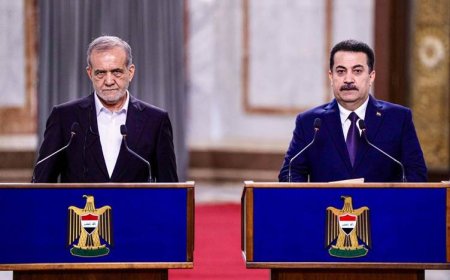 سودانی بۆ پزشكیان: عێراق جەنگی ستەمکارانە دژی ئێران رەتدەکاتەوە
