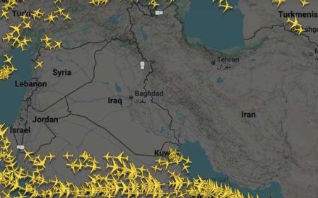 ئاسمانی عێراق 72 کاتژمێری دیکە بە داخراوی دەمێنێتەوە