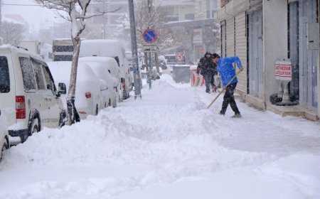 بەهۆی بەفربارین ڕیگای 93 گوندی پارێزگای وان داخران