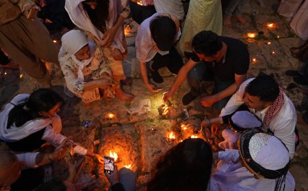 لایه‌نه‌ سیاسییه‌كانی كوردستان جەژنی چوارشەممەی سوور لە کوردانی ئێزدی پیرۆز دەکەن