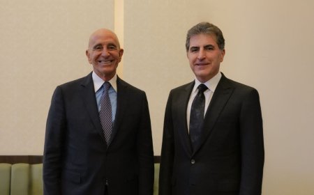 نێچیرڤان بارزانی و تۆم باراك دۆخی ڕۆژاڤا و سوریایان تاوتوێكرد
