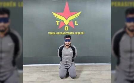 Li kampa Holê çeteyekî DAIŞ’ê hat girtin