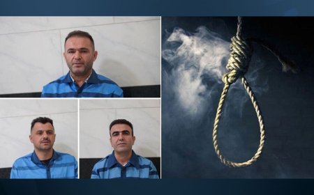 Îran sê girtiyên Kurd darvekir