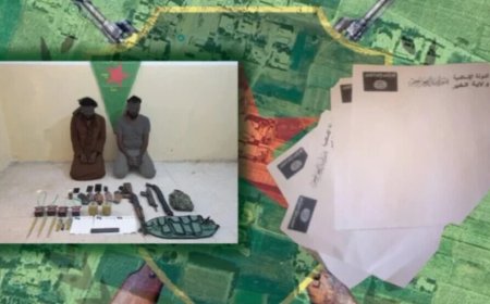 YPJ: Hêzên me ê li gundewarê Dêra Zorê 2 serçeteyên DAÎŞ`ê girtin