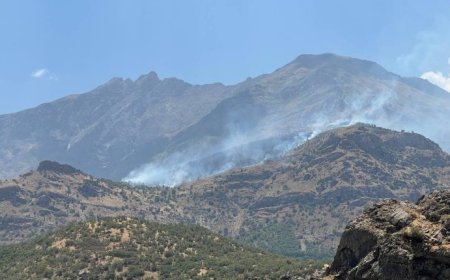 Du roj in agir bi çiyayê Hesarî ketiye