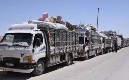 Ji kampa Erîşa 45 malbatên din vegeriyan Dêre Zorê