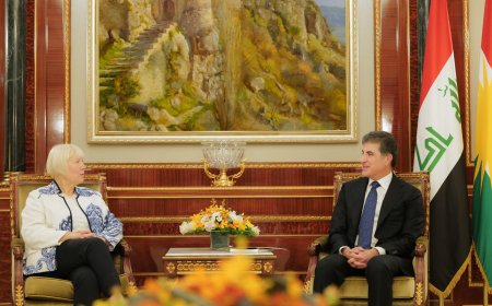 Nêçîrvan Barzanî û Balyoza Almanyayê bi hev re civiyan