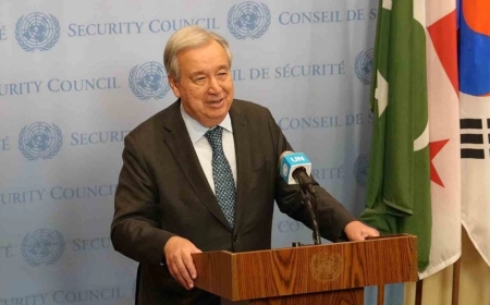 Antonio Guterres : Ez bi Konseya Aştiyê re li ser Xezayê hevkariyê dikim