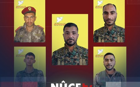 QSD'ê nasnameyên 5 şervanên xwe eşkere kir