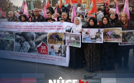 Li gelek bajarên Rojava, qurbaniyên komkujiya Helebçeyê hatin bibîranîn