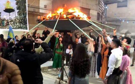 Kurdan ti carî nehiştiye agirê Newrozê vemire