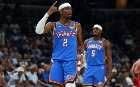 Oklahoma City Thunder derbasî play-offê bûn