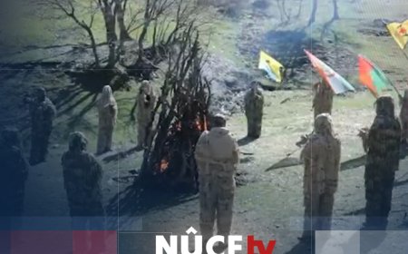 YRK'ê li çiyayên Kurdistanê agirê Newrozê pêxist