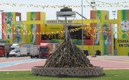 Ji bo Newroza Amedê daxwaza peyama bi dîmen a Ocalan hate kirin