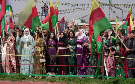 Şêniyên Qamişloyê Newroza 2026'an pîroz kirin