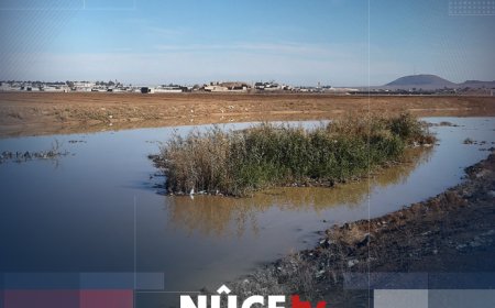 Li Hesekê rêya ava Çemê Xabûr tê paqijkirin