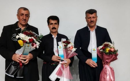 Şanogerên Çemçemalê hatine xelatkirin