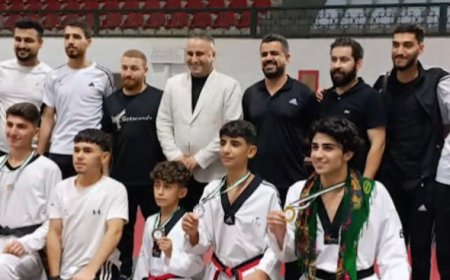 Tîma TTS li Şamê 4 medalyeyên zêr, 1 zîv û 1 bronz wergirtin